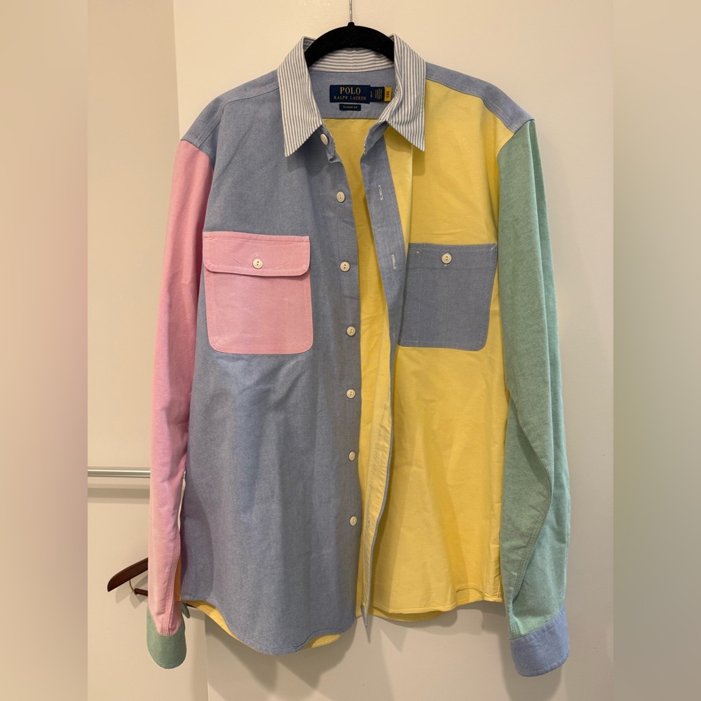 Polo by Ralph Lauren Multicolor Casual Button Down Shirt